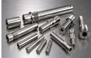 Ground stainless marine hardware, pins and shafts